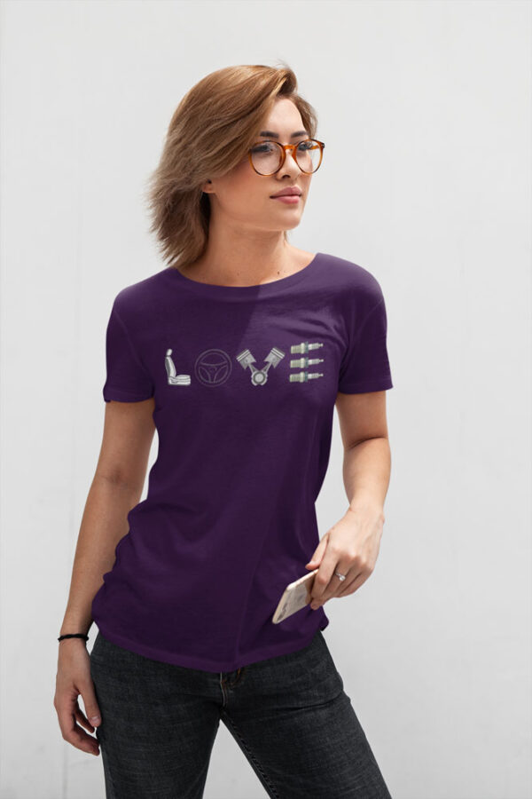 LOVE Car Parts Women's T-Shirt - Image 2