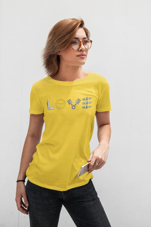 LOVE Car Parts Women's T-Shirt - Image 4