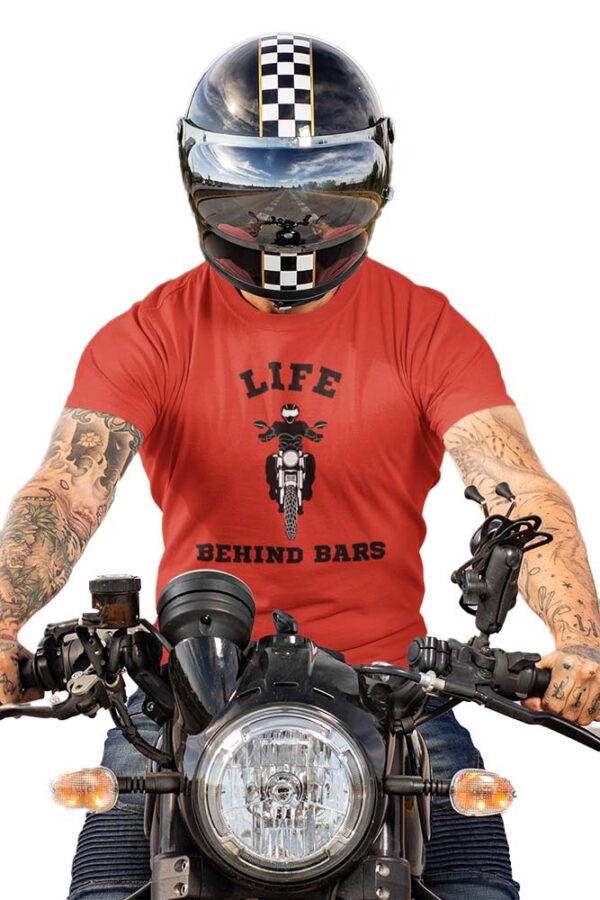 Life Behind Bars Bike T-Shirt for Men - DK