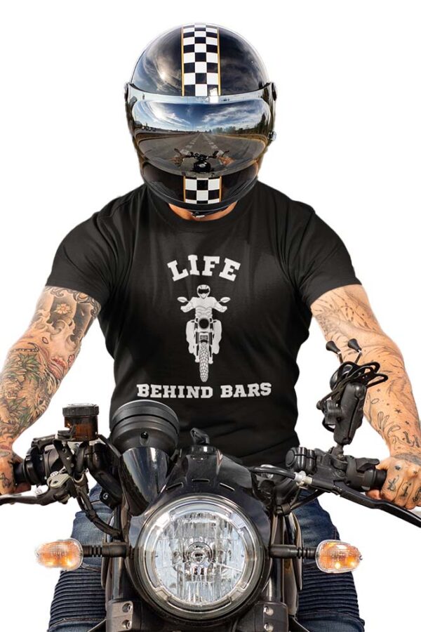 Life Behind Bars Bike T-Shirt for Men - LT