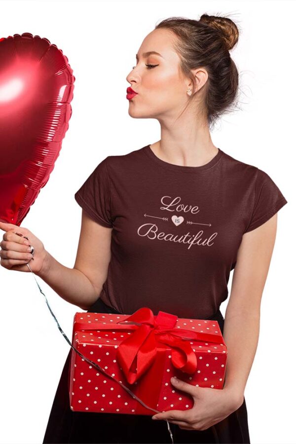 Love is Beautiful T-Shirt for Women