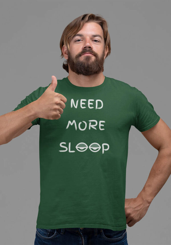 Need More Sleep T-Shirt for Men - LT - Image 3