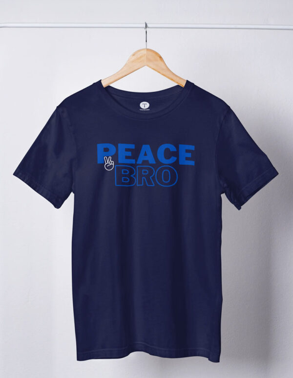 Peace Bro Men's T-Shirt - Image 3