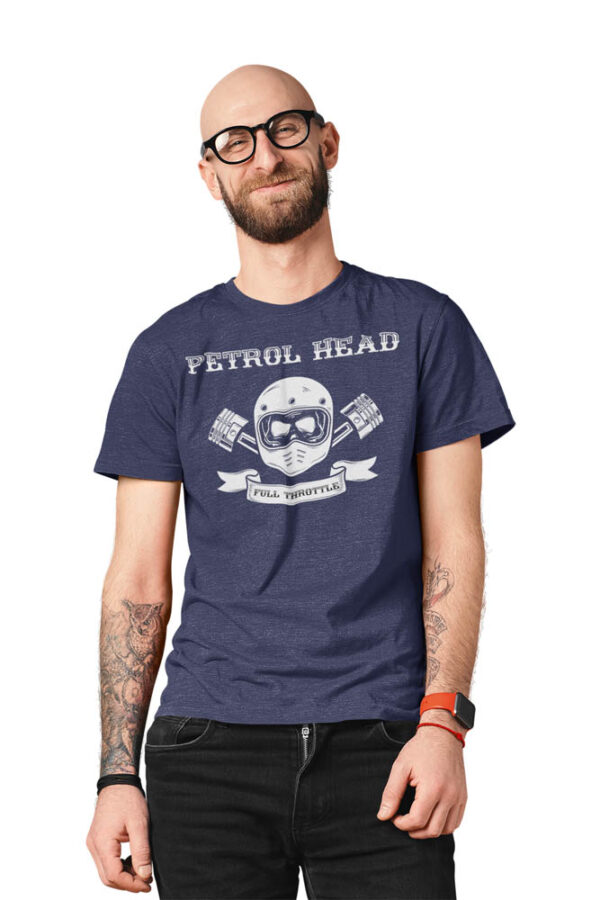 Petrol Head Bike T-Shirt for Men - LT - Image 3