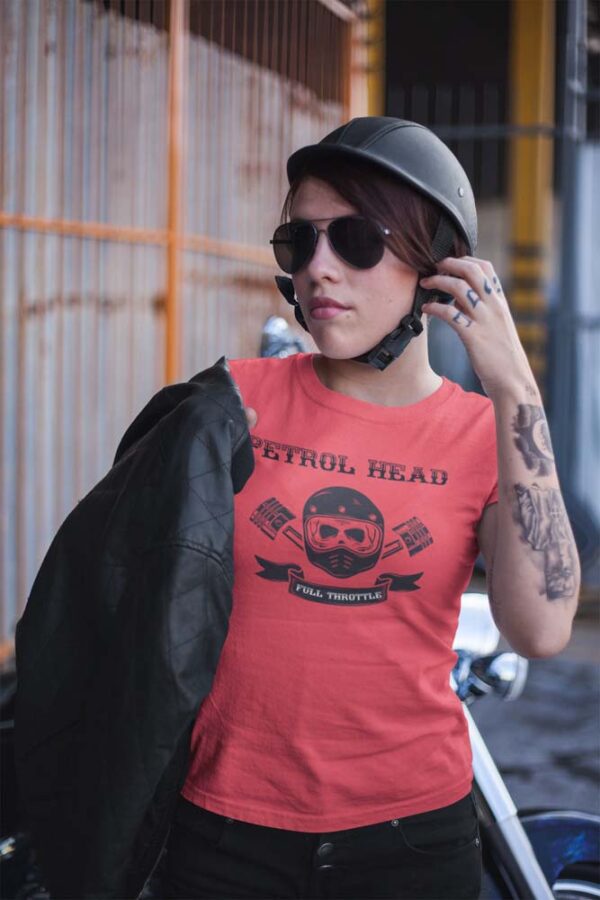 Petrol Head Women's T-Shirt - DK - Image 2