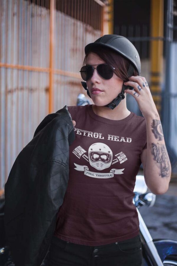 Petrol Head Women's T-Shirt - LT - Image 2