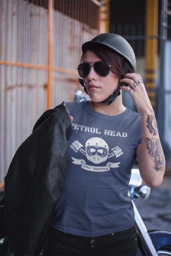 Petrol Head Women's T-Shirt - LT - Image 3