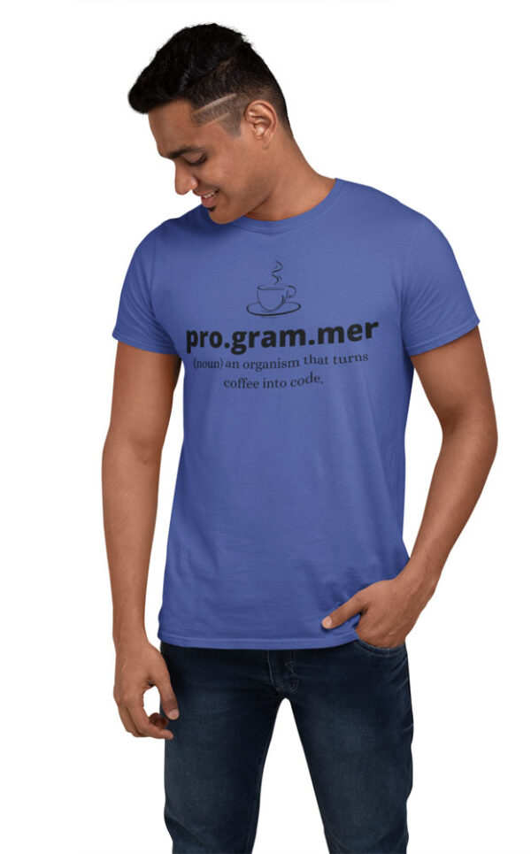 Programmer Wiki T-Shirt for Men DK - Image 5