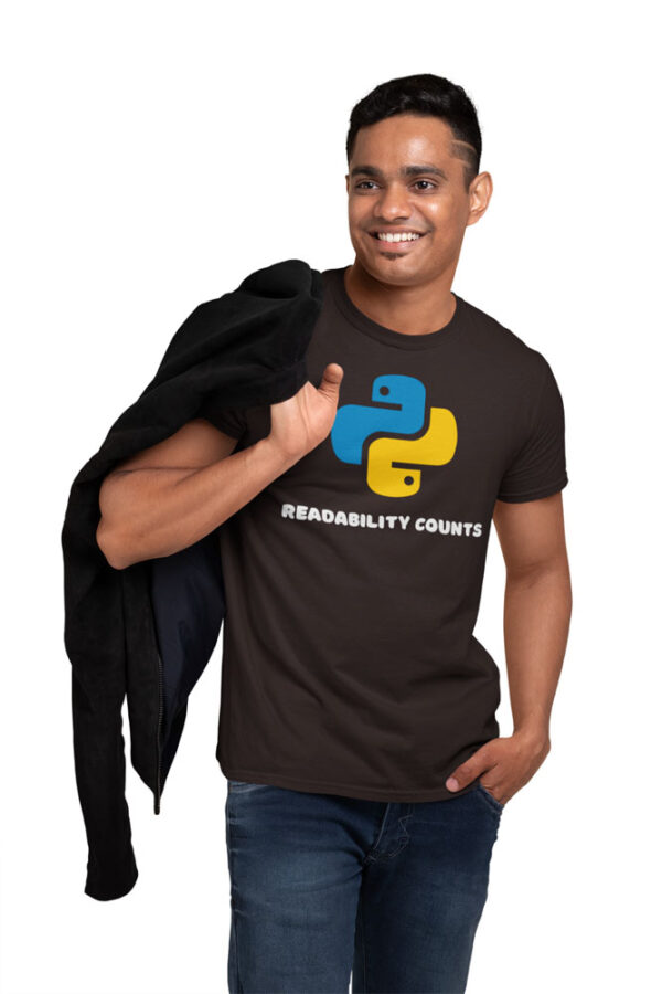 Python Readability Counts Programmer T-Shirt for Men – LT