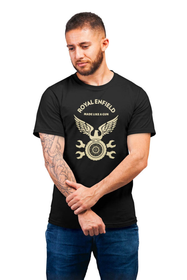 Royal Enfield Made Like A Gun Men's T-shirt