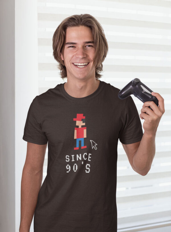 Since 90's Gaming T-Shirt for Men - LT - Image 2