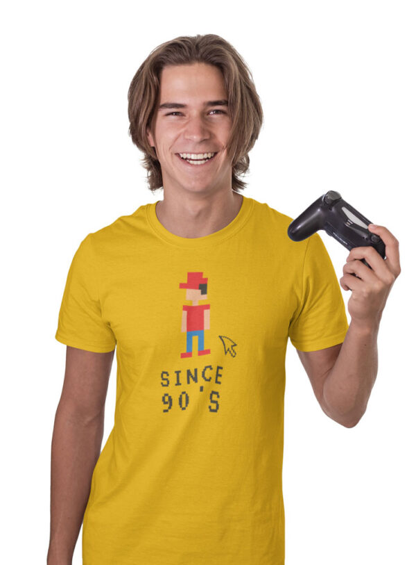 Since 90's Gaming T-Shirt for Men - DK - Image 5