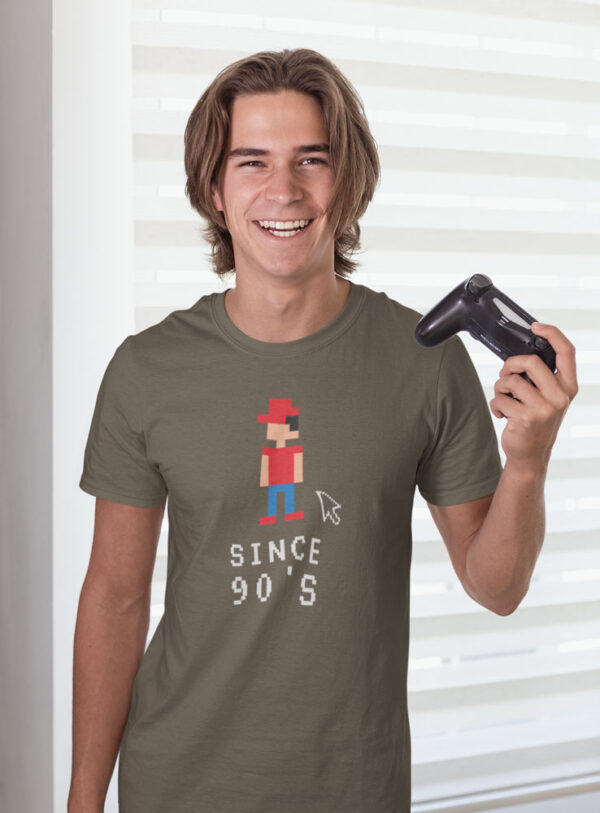 Since 90's Gaming T-Shirt for Men - LT - Image 5