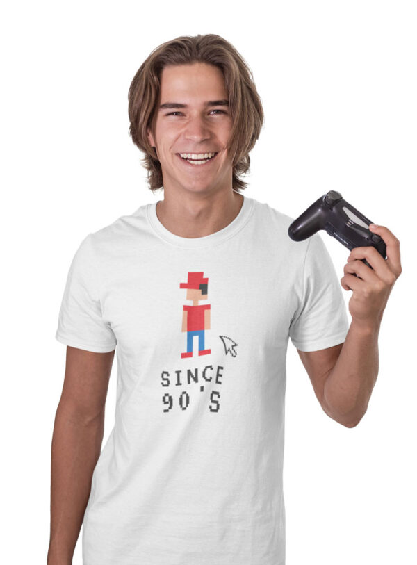 Since 90's Gaming T-Shirt for Men - DK - Image 3