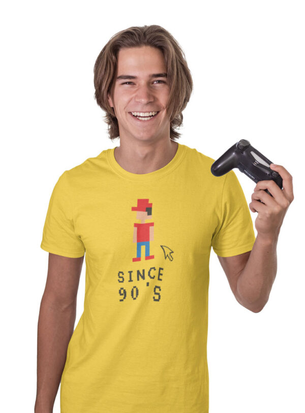 Since 90's Gaming T-Shirt for Men - DK - Image 4