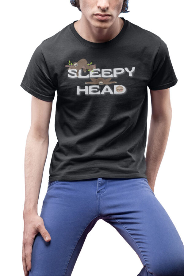 Sleepy Head Sloth T-Shirt for Men - LT