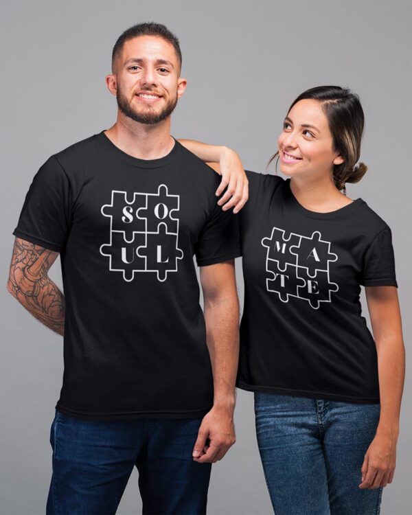 Soul Mate Valentine Couples T-Shirt - LT