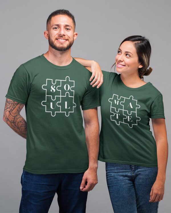 Soul Mate Valentine Couples T-Shirt - LT - Image 2