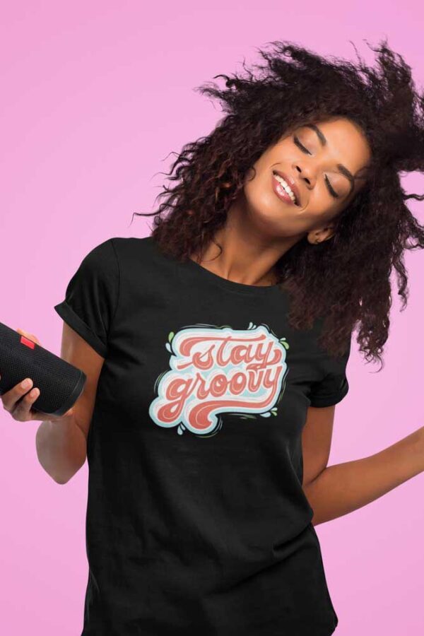 Stay Groovy Women's T-Shirt - Image 3