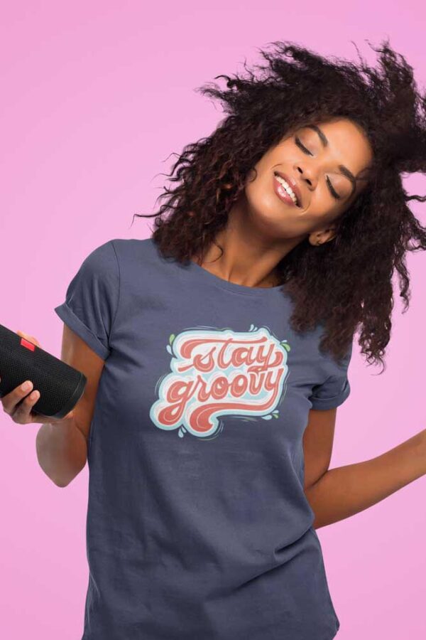 Stay Groovy Women's T-Shirt - Image 4