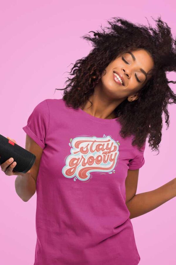 Stay Groovy Women's T-Shirt - Image 5