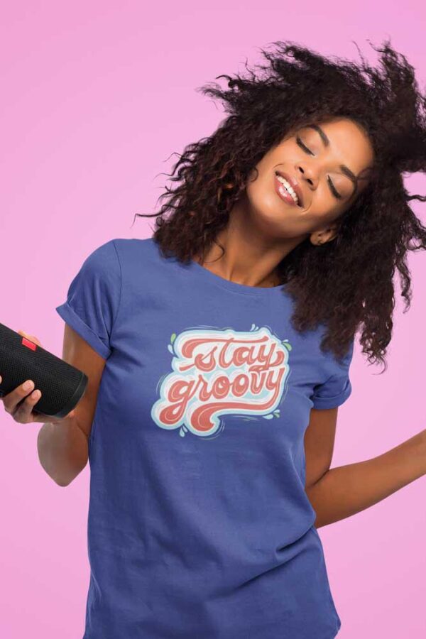 Stay Groovy Women's T-Shirt - Image 2