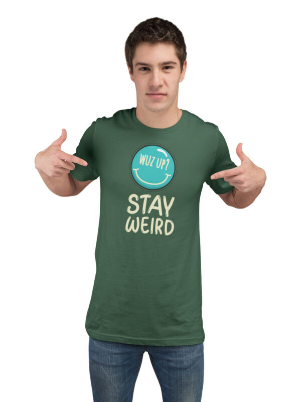 Stay Weird Men's T-Shirt - LT - Image 4