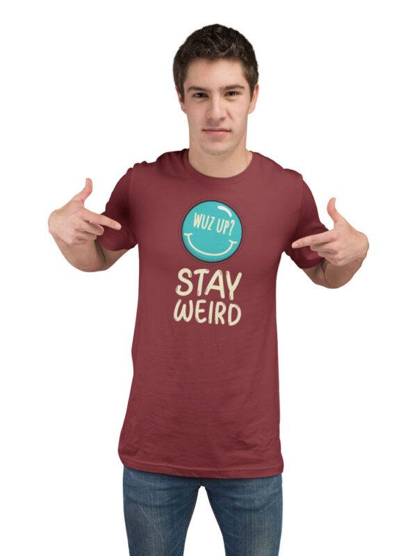 Stay Weird Men's T-Shirt - LT - Image 5