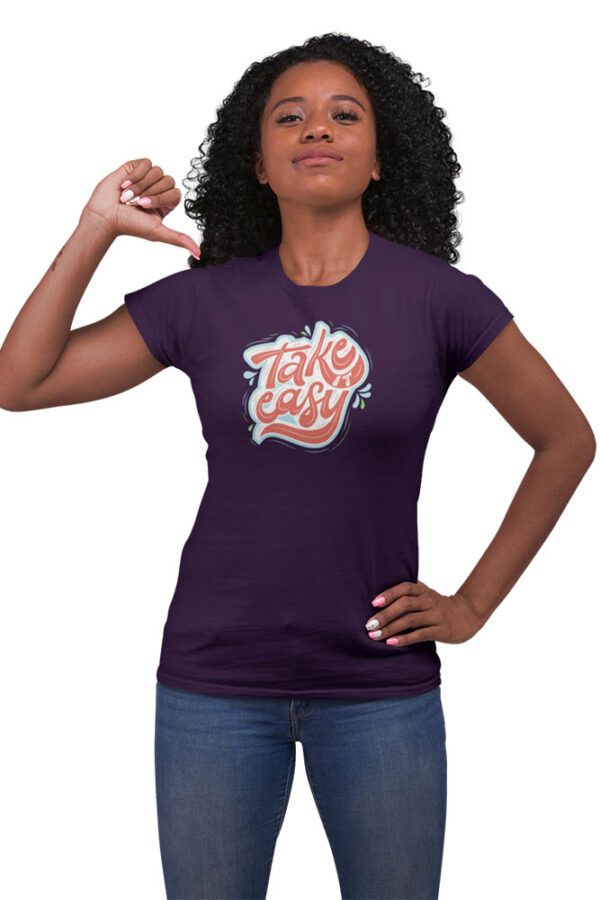 Take It Easy Women's T-Shirt - Image 5