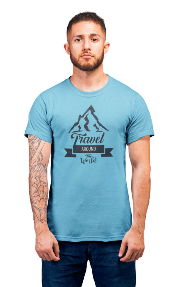 Travel around the world T-Shirt for Men - DK