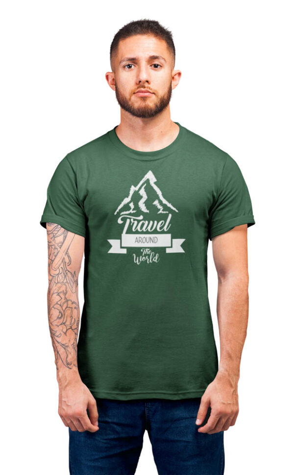 Travel around the world T-Shirt for Men - LT - Image 5