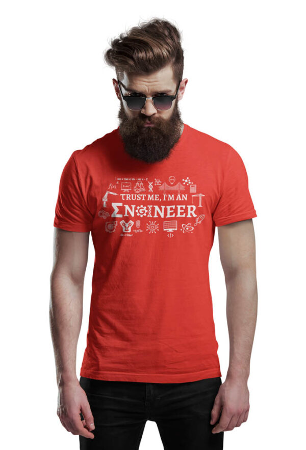 Trust me I'm an Engineer T-Shir for Men LT - Image 5