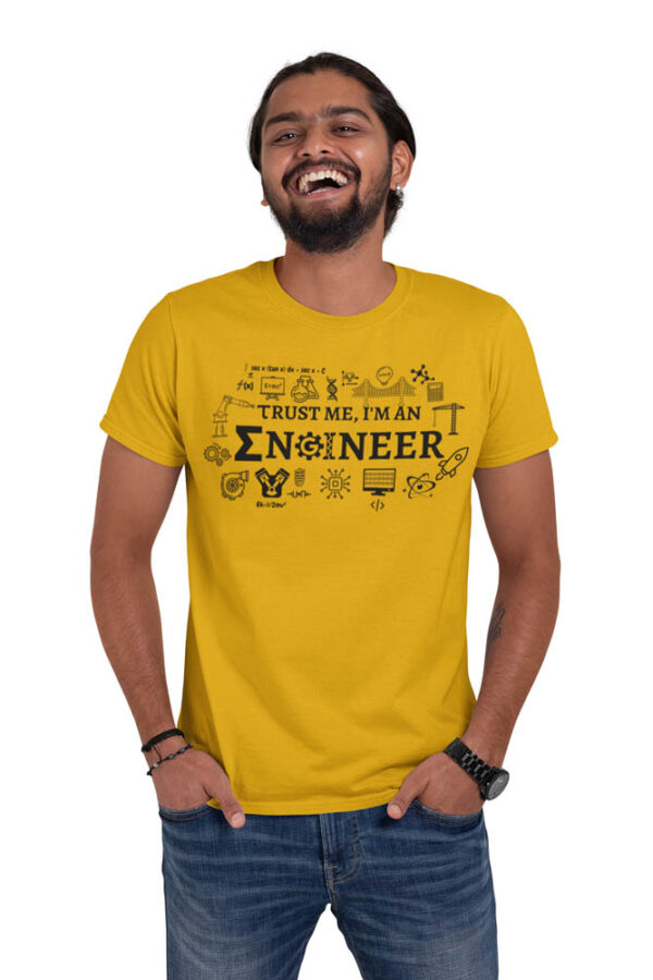 Trust me, I'm an Engineer T-Shirt for Men V2 - DK - Image 3