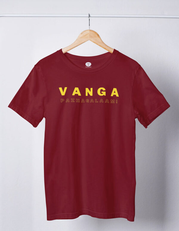 Vaanga Pazhagalam Men's T-shirt - Image 4