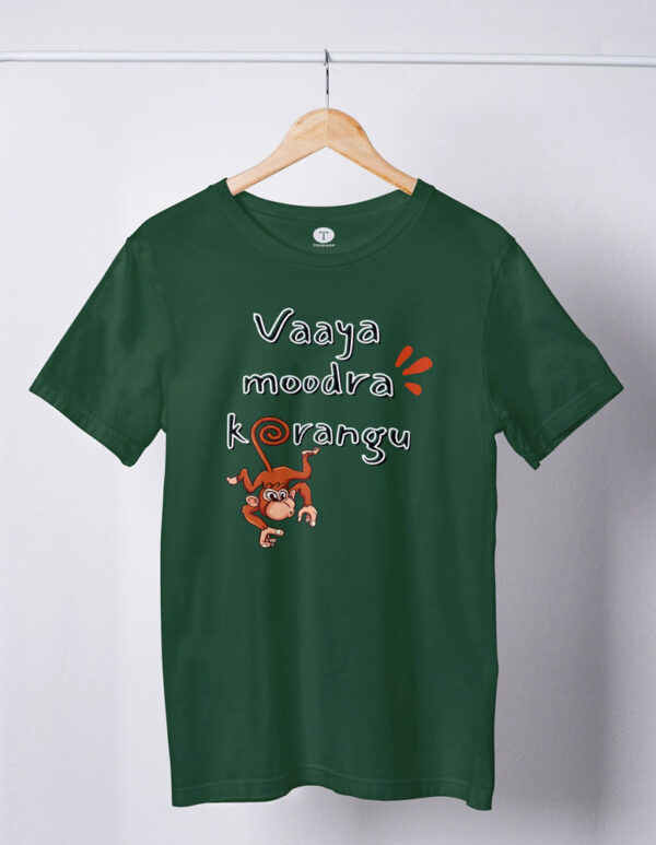 Vaaya Moodra Korangu Movie Men's T-Shirt - LT