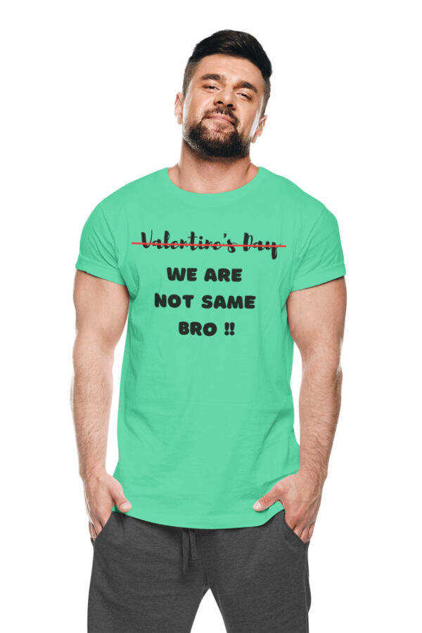 Valentines Day Strike Out T-Shirt for Men - Image 3