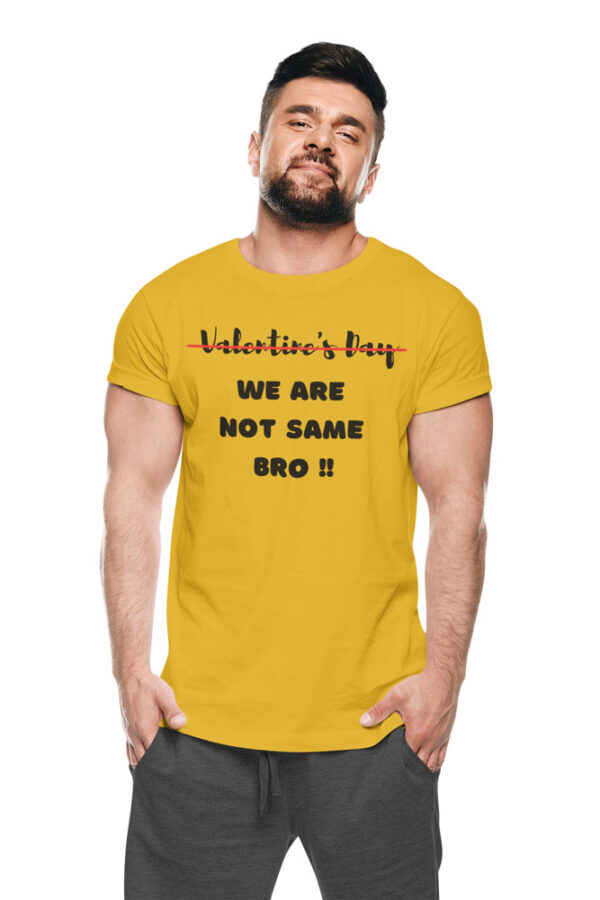 Valentines Day Strike Out T-Shirt for Men - Image 4