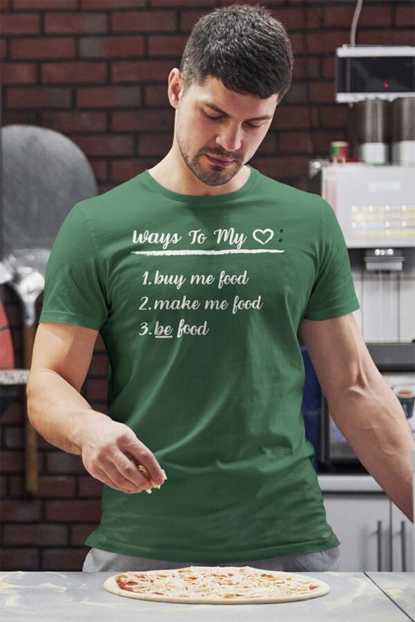 WAYS TO MY Heart T-Shirt for Men - Image 2