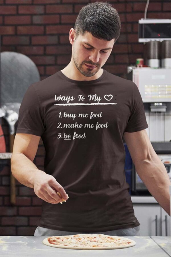 WAYS TO MY Heart T-Shirt for Men - Image 3