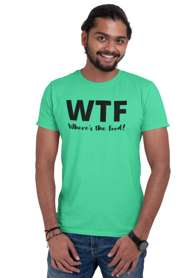 WTF Where is The Food T-Shirt for Men - LT - Image 4