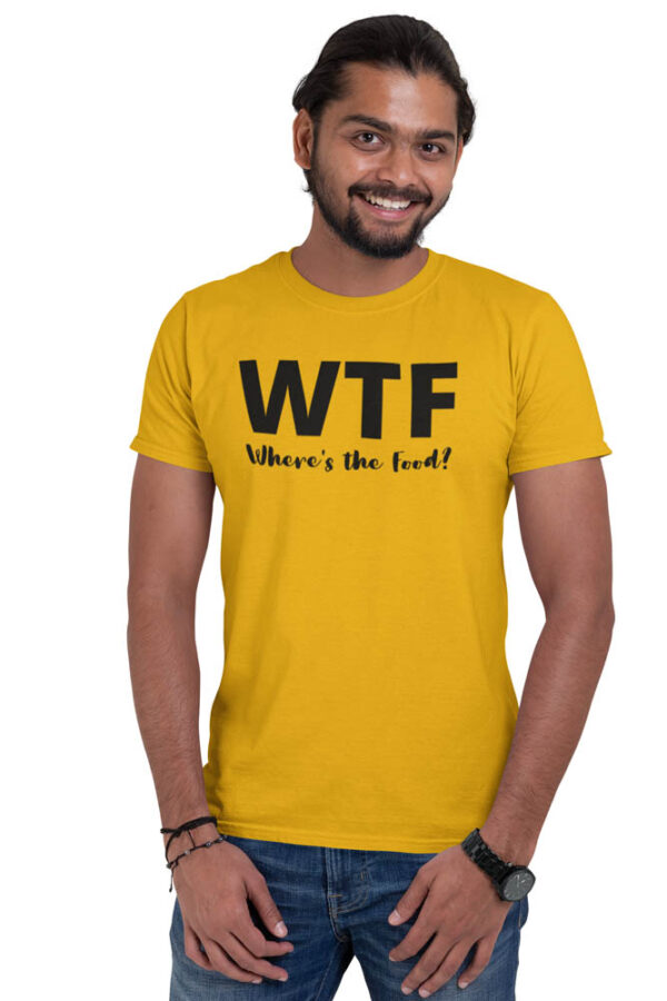 WTF Where is The Food T-Shirt for Men - LT - Image 5