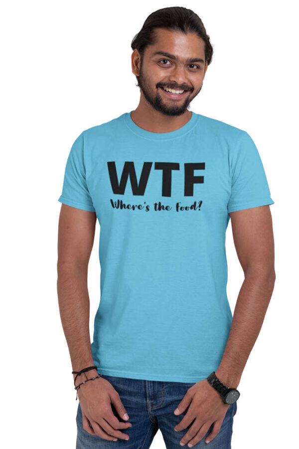 WTF Where is The Food T-Shirt for Men - LT - Image 2