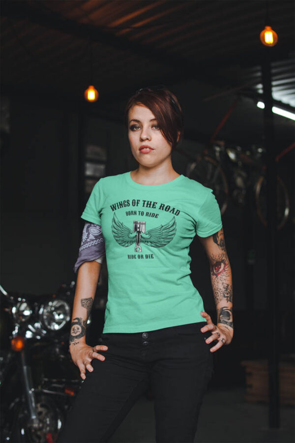 Wings of the Road Women's T-Shirt - DK - Image 4