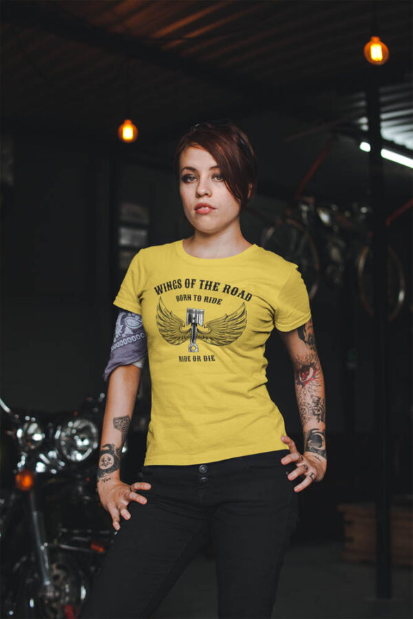 Wings of the Road Women's T-Shirt - DK - Image 3