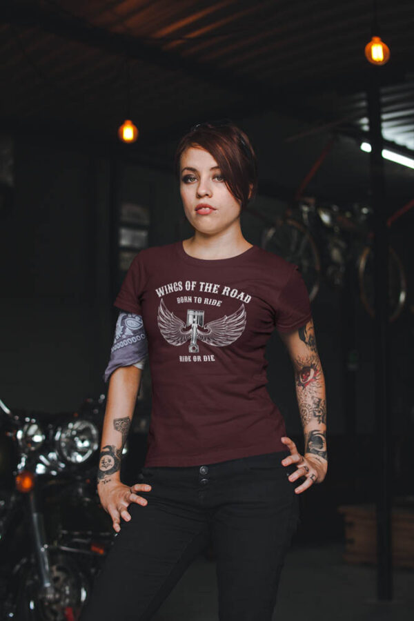 Wings of the Road Women's T-Shirt - LT - Image 2