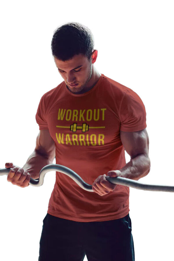 Workout Warrior T-Shirt for Men - Image 2