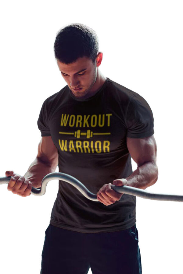 Workout Warrior T-Shirt for Men - Image 3