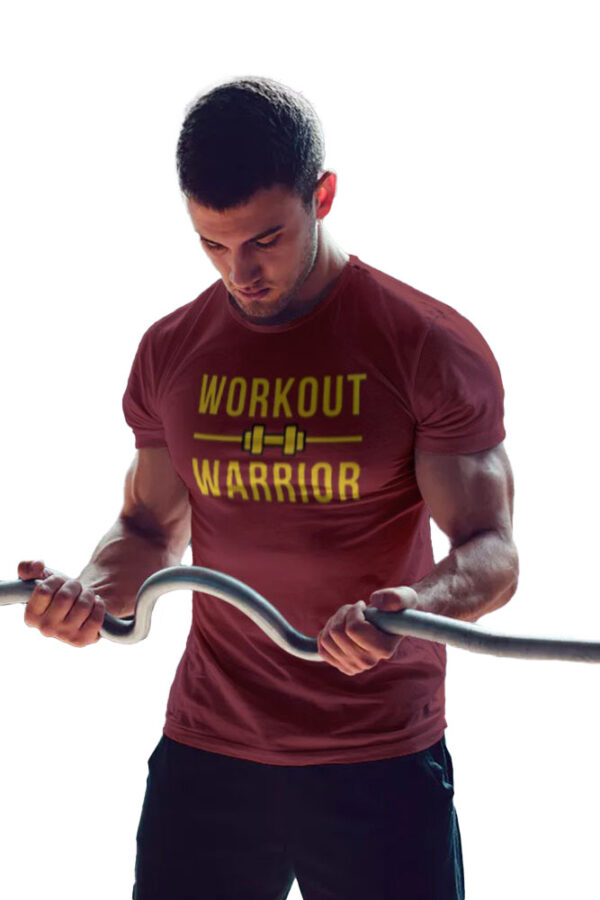 Workout Warrior T-Shirt for Men - Image 4