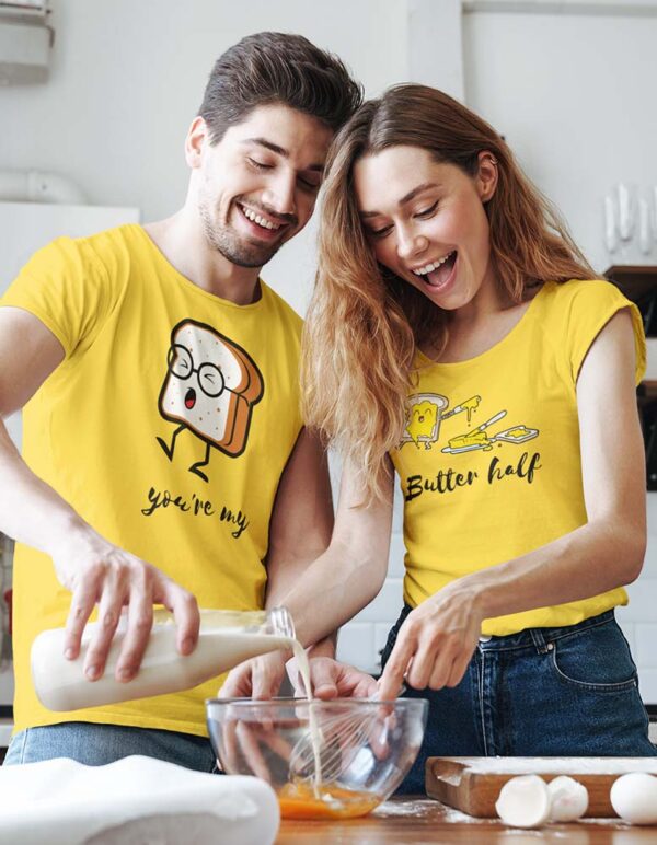 You're my Butter Half Valentine Couples T-Shirt DK