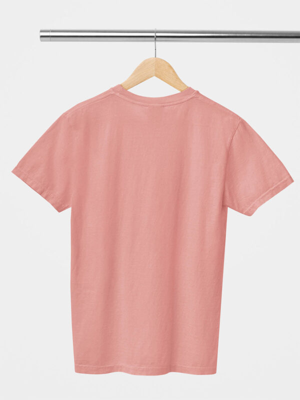 Flamingo Classic Plain Round Neck T-Shirt for Men - Image 2